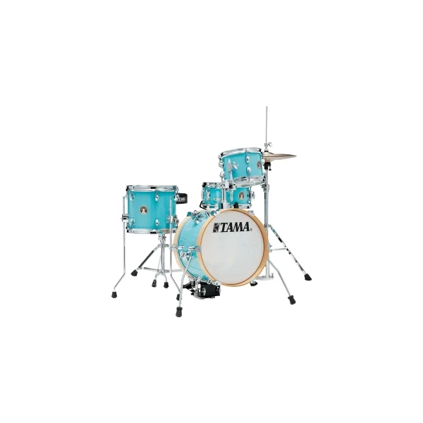 TAMA Club-JAM Flyer Kit Batterie 14"/4pcs + Hardware Aqua Blue