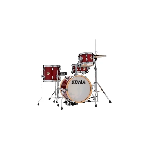 TAMA Club-JAM Flyer Kit Batterie 14"/4pcs + Hardware Candy Apple Mist