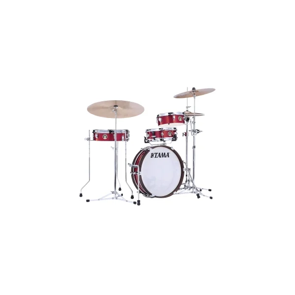 TAMA Club-JAM Pancake Kit Batterie 18"/4pcs Burnt Red Mist