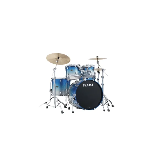 TAMA Starclassic Walnut/Birch Batterie 22"/4pcs Molten Blue Ice Fade