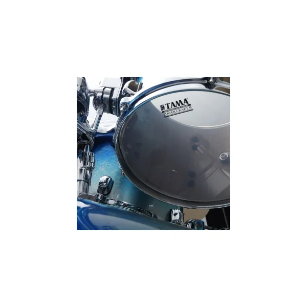 TAMA Starclassic Walnut/Birch Batterie 22"/4pcs Molten Blue Ice Fade