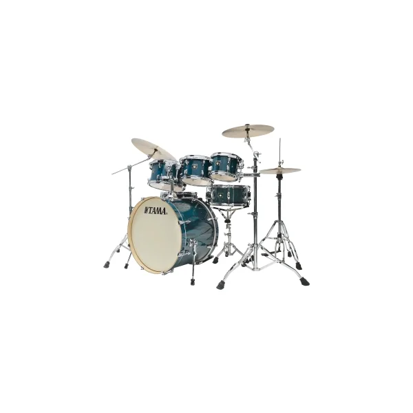 TAMA Superstar Classic Batterie 22"/7pcs Gloss Sapphire Lacebark Pine