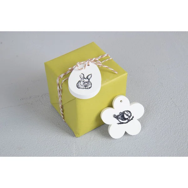 Tampon en bois « Petit lapin »