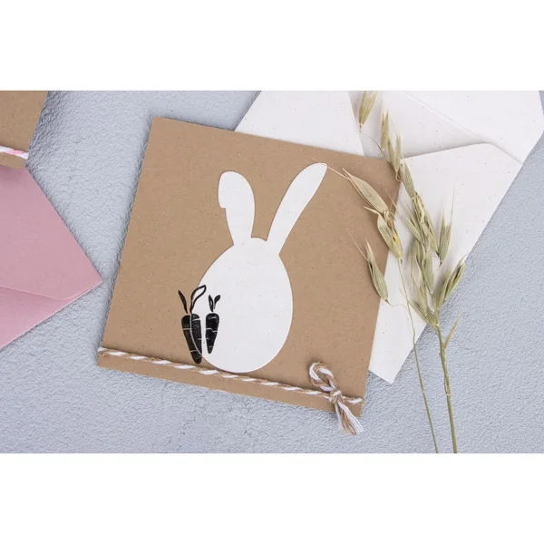 Tampons Clear Stamps « Famille de lapins »