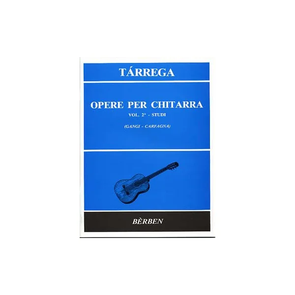 Tarrega F. Oeuvres Completes Vol 2: Etudes Guitare