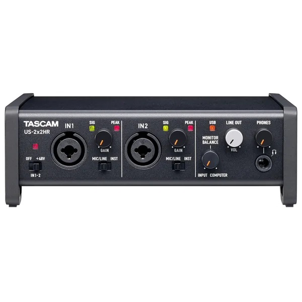 Tascam Audio interface US-2x2HR USB 2.0 24bit / 192kHz