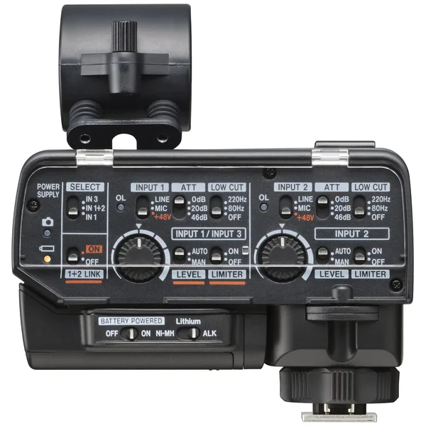 Tascam CA-XLR2D mikrofonadapter til kamera, Analog input