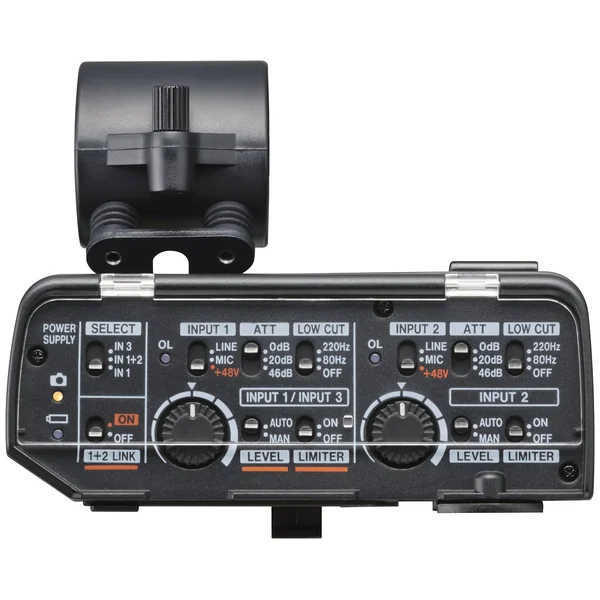 Tascam CA-XLR2D mikrofonadapter til kamera, Analog input