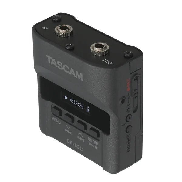 Tascam DR-10CH recorder til Shure lavalier