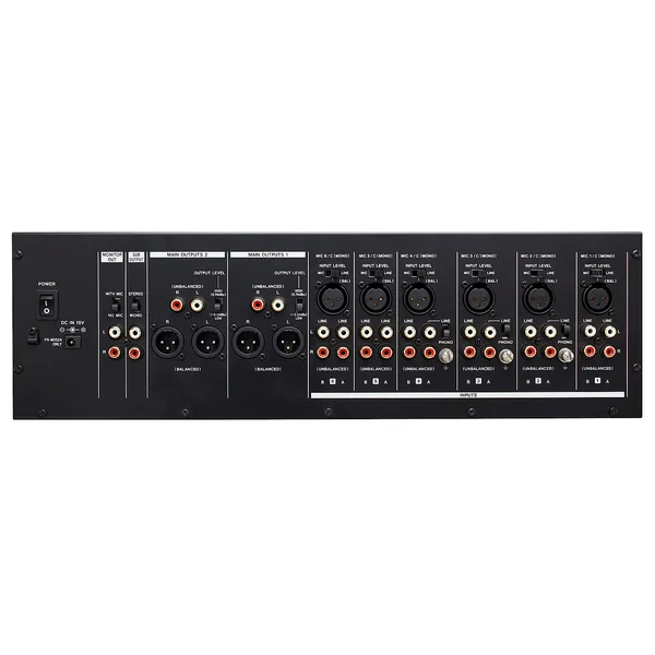 Tascam MZ-372 installationsmixer 2 zoner 7 mic/line input