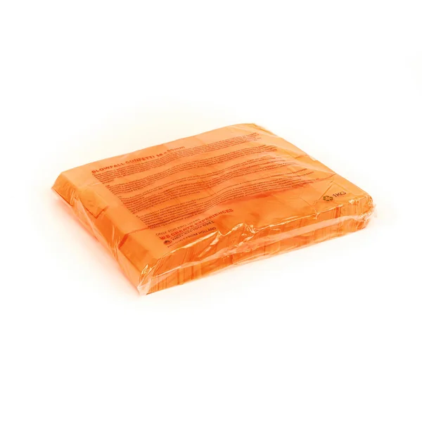 TCM FX Slowfall Confetti Rectangular 55x18mm, neon-orange, uv active, 1kg