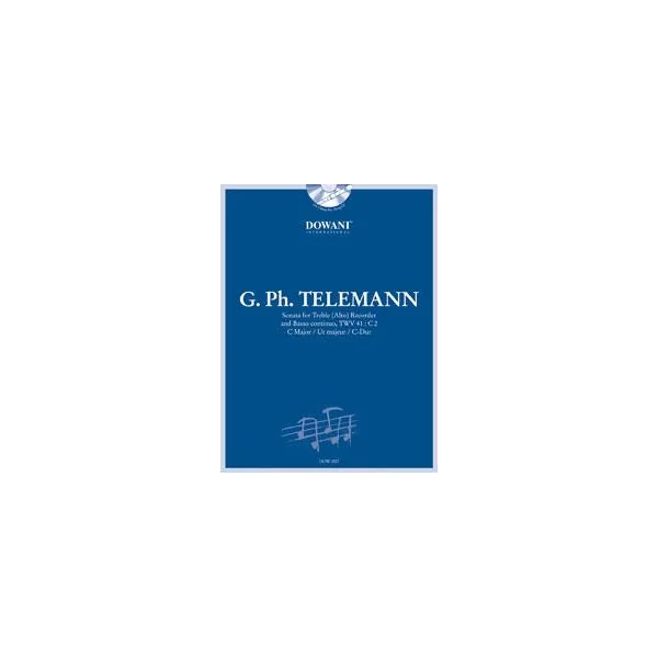Teleman Sonate Twv 41/C2 Flute A Bec Alto