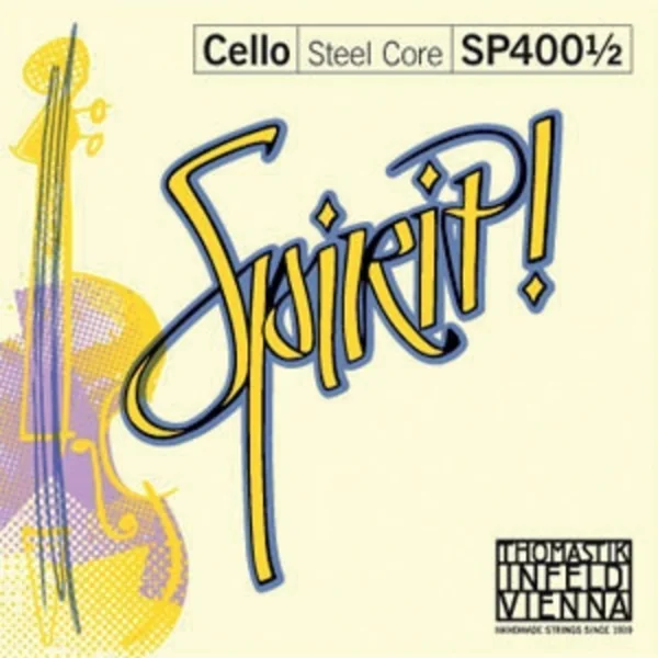 Thomastik-Infeld Cello Strings Spirit Fractonal – for small sizes - D 1/2 (SP42 1/2)