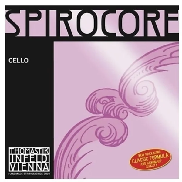 Thomastik-Infeld Cello Strings Spirocore spiral core - A 1/2 (S785)