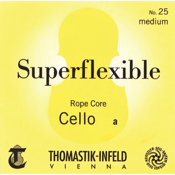 Thomastik-Infeld Cello Strings Superflexible rope core - Strong (27st)