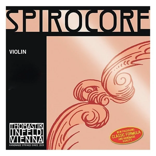 Thomastik-Infeld Violin strings Spirocore spiral core - Strong (S16st)