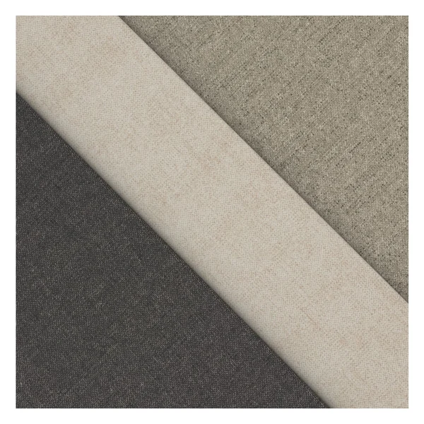 Tissu aspect lin au mètre « Uni »