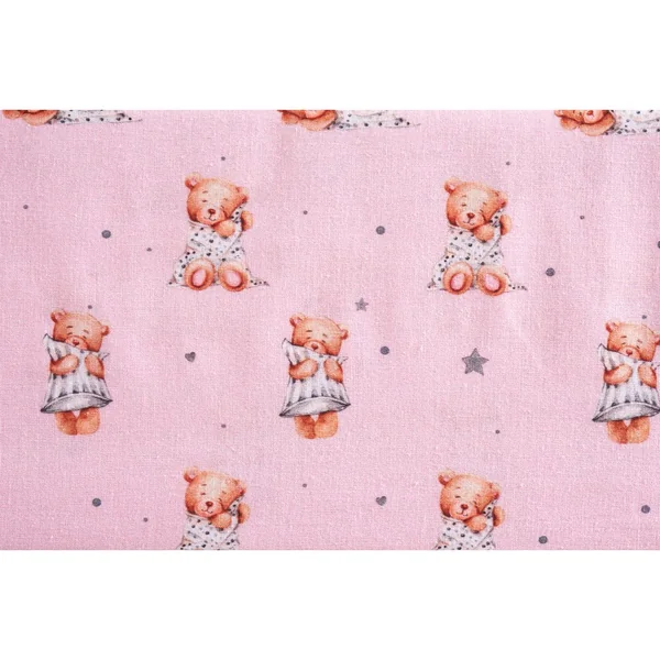 Tissu coton au mètre « Oursons endormis »