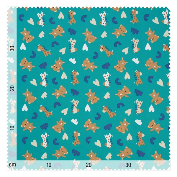 Tissu jersey au mètre « Animaux préférés »