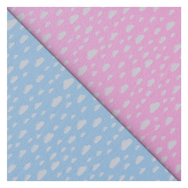 Tissu jersey au mètre « Nuages »