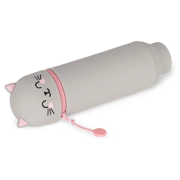Trousse Chat pot à crayons Kawai - Legami