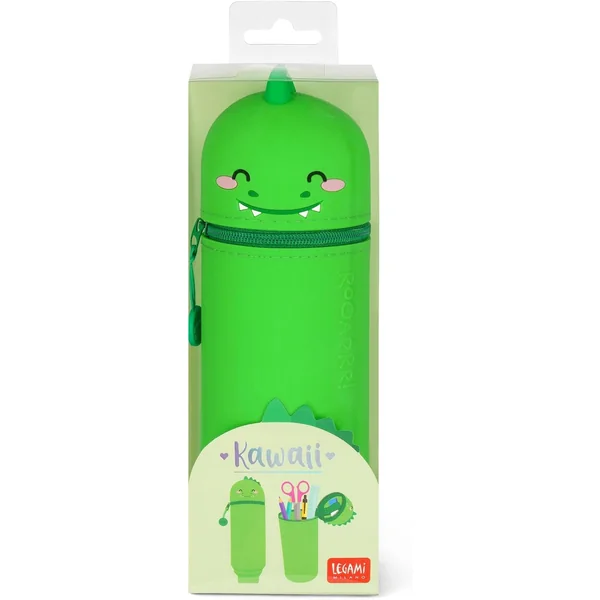 Trousse Dinosaure pot à crayons Kawai - Legami