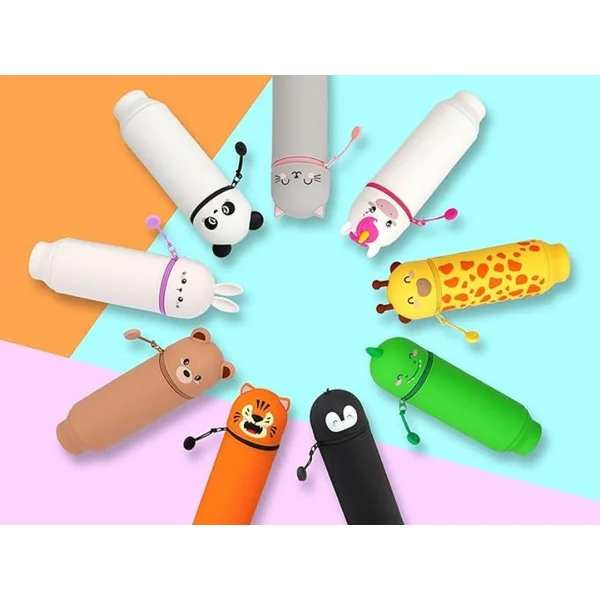 Trousse Girafe pot à crayons Kawai - Legami