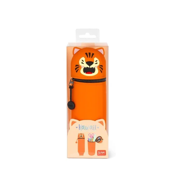 Trousse Tigre pot à crayons Kawai - Legami