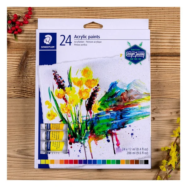 Tubes de peinture acrylique STAEDTLER