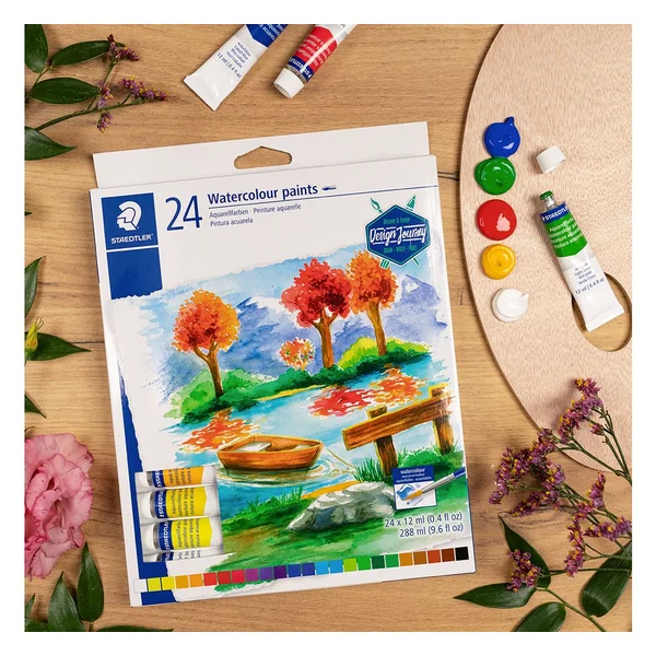 Tubes de peinture aquarelle STAEDTLER « Watercolour »