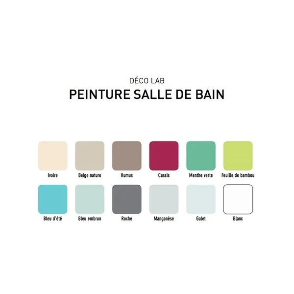 V33 Déco LAB Peinture Salle de bain 100% Etanche Menthe verte