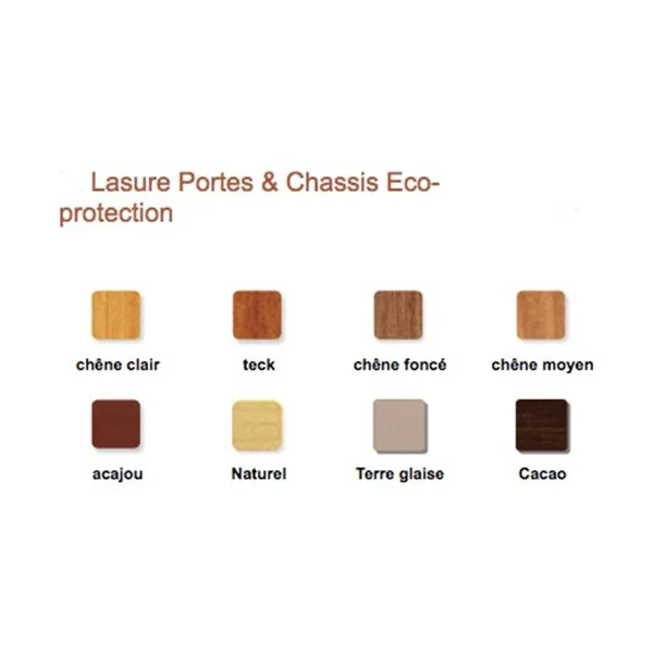 V33 Lasure Portes et chassis 4 ans Eco Protection Chêne Clair
