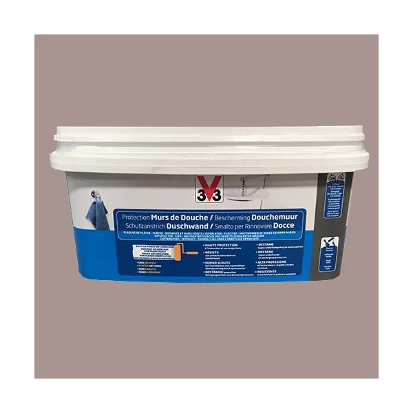 V33 Protection Murs de Douche Taupe