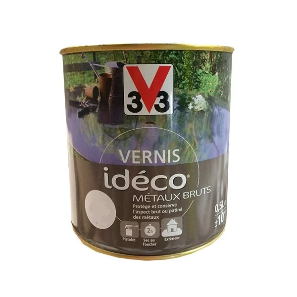 V33 Vernis Idéco Métaux Bruts