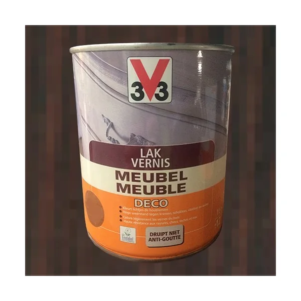 V33 Vernis Meuble Déco Wengé satin