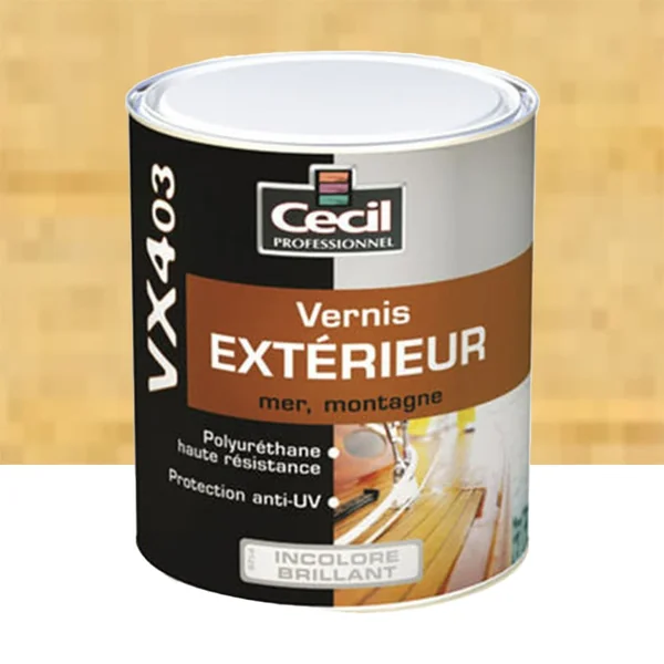 Vernis Bateau CECIL VX403 Incolore Brillant
