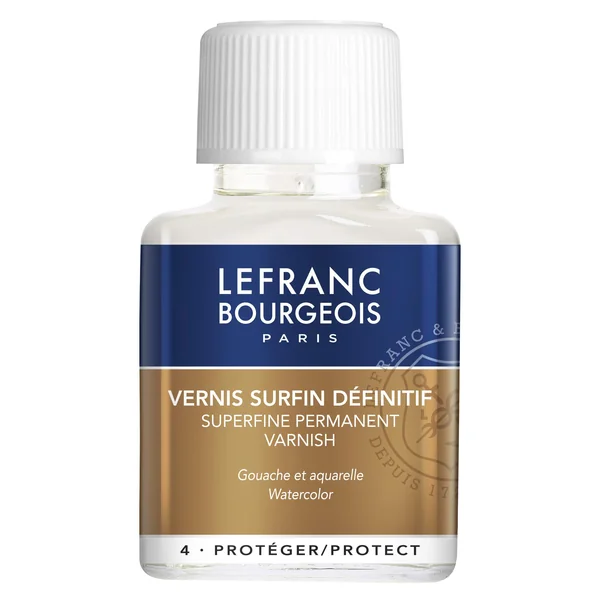 Vernis surfin définitif pour gouache