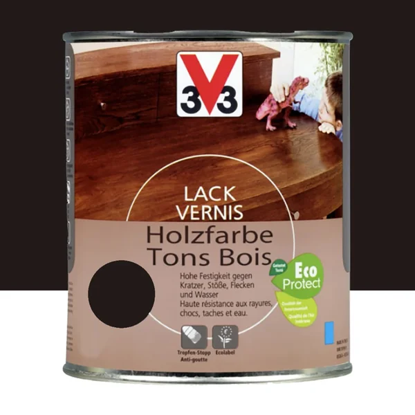Vernis V33 Ton Bois Wengé satin