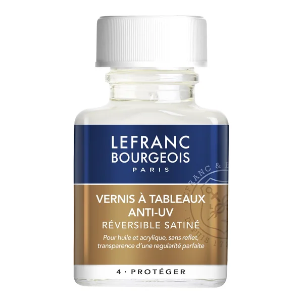Vernis à tableaux satiné