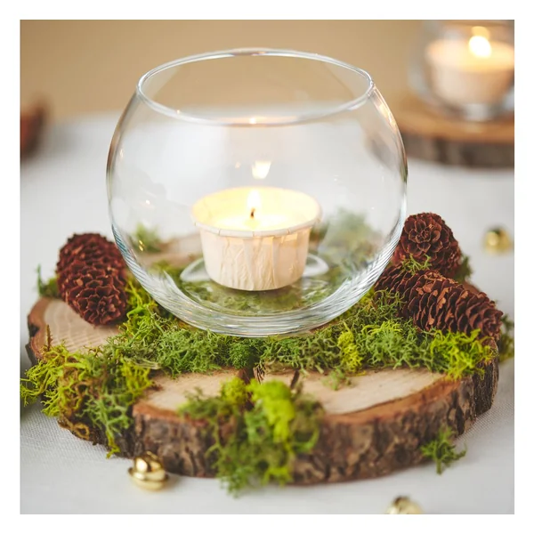 Verres à bougie à chauffe-plat VBS « Bowl », Ø 6,7 cm, 4 pièces