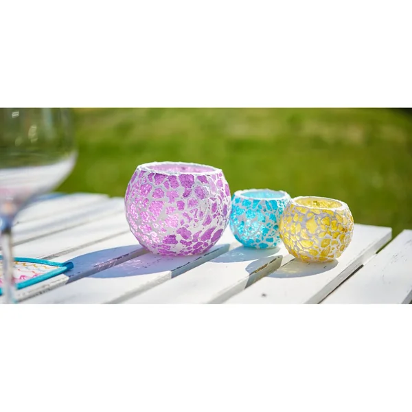 Verres à bougie à chauffe-plat VBS « Bowl », Ø 6,7 cm, 4 pièces