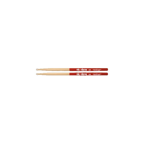 VIC FIRTH Baguettes 5A American Classic Hickory Extreme Nylon Grip