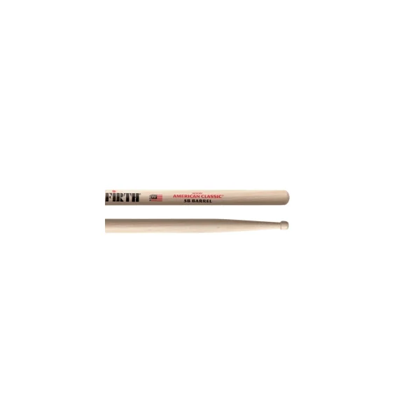 VIC FIRTH Baguettes 5B American Classic Hickory Barrel