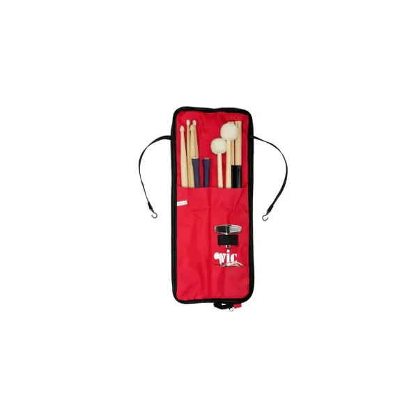 VIC FIRTH Housse Baguettes Essential Red