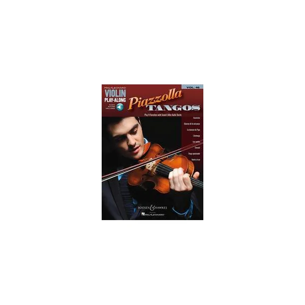 Violin PLAY-ALONG Vol 46 Piazzolla Tangos Violon