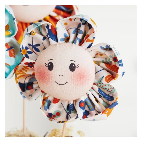 Visages en tissu tricot « Stefy »