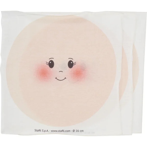 Visages en tissu tricot « Stefy »