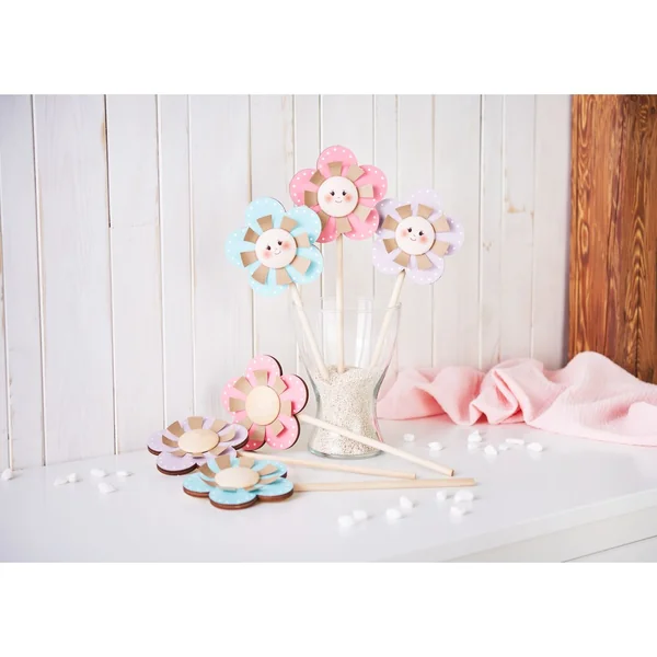Visages en tissu tricot « Stefy »