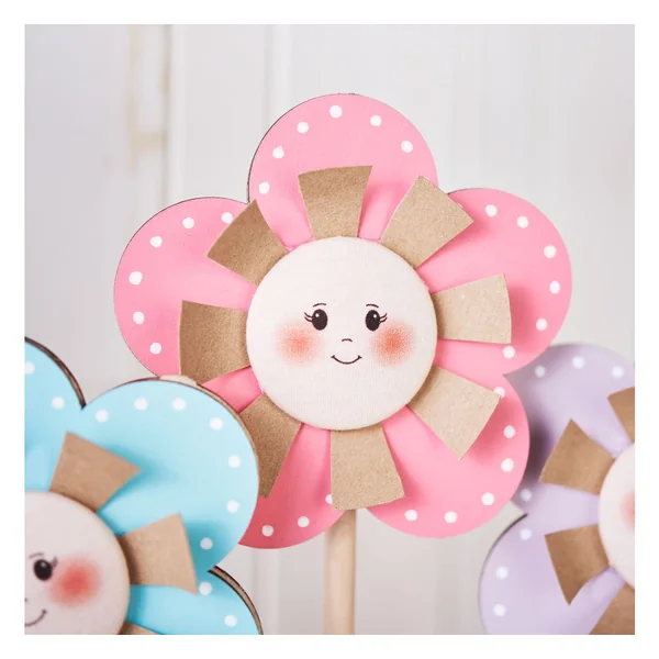 Visages en tissu tricot « Stefy »