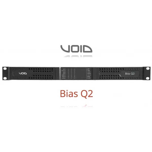 VOID Bias Q2 Amplificateur Numérique de Puissance DSP 4 x 1200 Watts (4Ω)